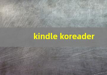 kindle koreader